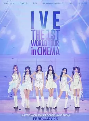 Affiche du film IVE THE 1ST WORLD TOUR in CINEMA