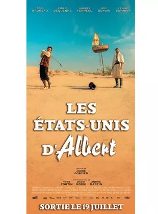 Affiche du film Les Etats-Unis d'Albert