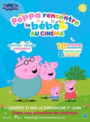 Peppa rencontre le bébé, au cinéma
