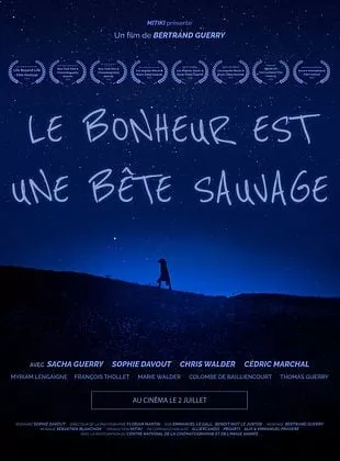 Affiche du film Le Bonheur est une bête sauvage