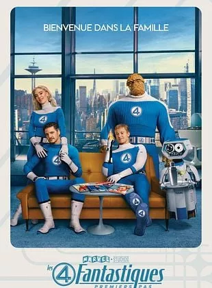 Affiche du film Les 4 Fantastiques, premiers pas