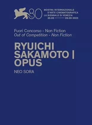 Affiche du film Ryuichi Sakamoto Opus