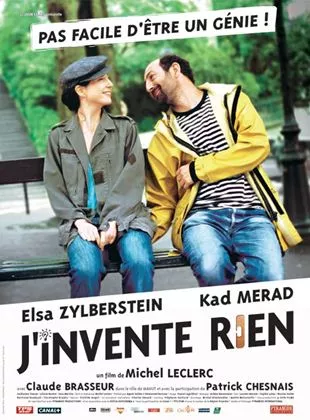 Affiche du film J'invente rien