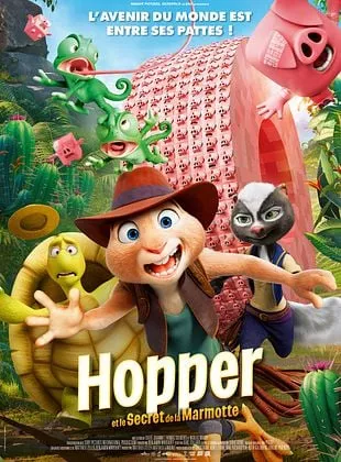 Affiche du film Hopper et le Secret de la Marmotte
