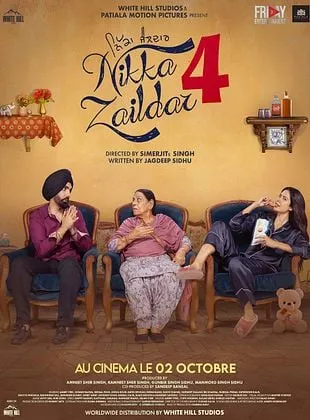 Affiche du film Nikka Zaildar 4