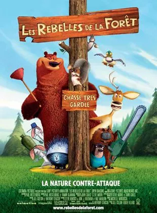 Affiche du film Les Rebelles de la forêt