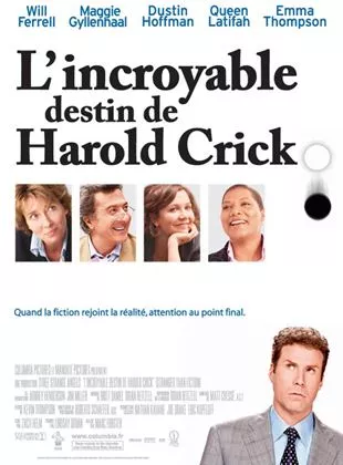 Affiche du film L'Incroyable destin de Harold Crick