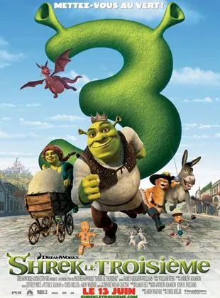 Affiche du film Shrek le troisième