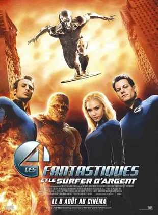 Affiche du film Les 4 Fantastiques et le Surfer d'Argent Affiche du film Les 4 Fantastiques et le Surfer d'Argent