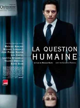 Affiche du film La question humaine