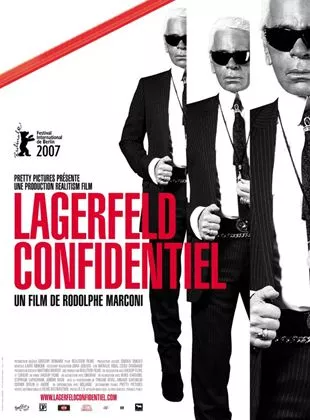 Affiche du film Lagerfeld Confidentiel