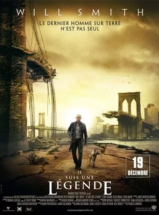 Affiche du film Je suis une légende