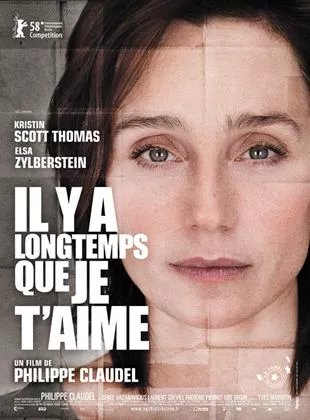 Affiche du film Il y a longtemps que je t'aime