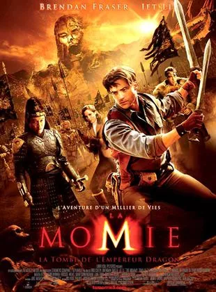 Affiche du film La Momie : la Tombe de l'Empereur Dragon