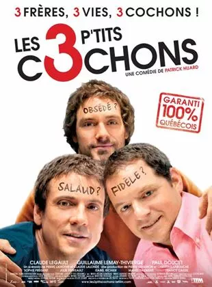 Affiche du film Les 3 p'tits cochons