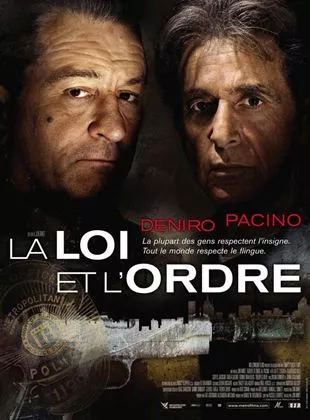 Affiche du film La Loi et l'ordre