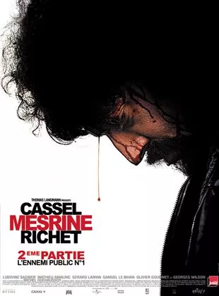 Affiche du film Mesrine : L'Ennemi public n°1