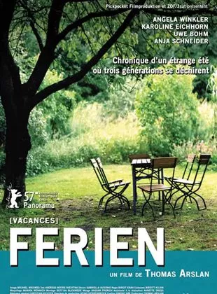 Affiche du film Ferien, chronique d'un été