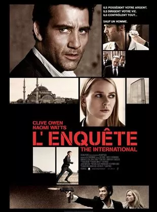 Affiche du film L'Enquête - The International