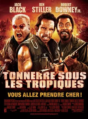 Affiche du film Tonnerre sous les Tropiques