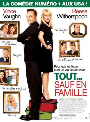 Affiche du film sauf en famille