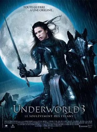 Affiche du film Underworld 3 : le soulèvement des Lycans