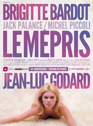 Affiche du film Le mépris Affiche du film Le mépris