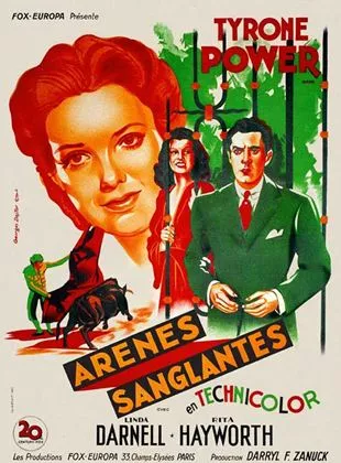 Affiche du film Arènes sanglantes