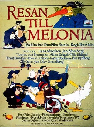 Affiche du film Voyage à Melonia