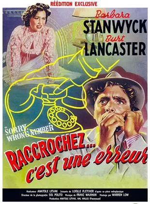 Affiche du film Raccrochez, c'est une erreur!