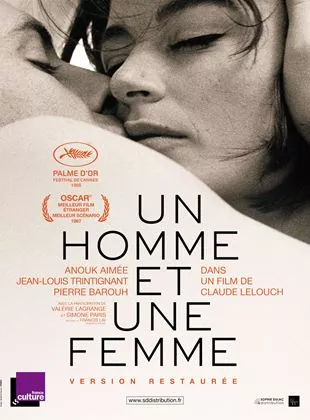 Affiche du film Un Homme et une femme