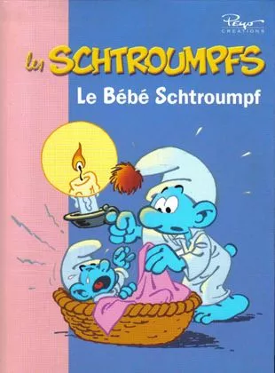Affiche du film Le Bebe Schtroumpf Affiche du film Le Bebe Schtroumpf