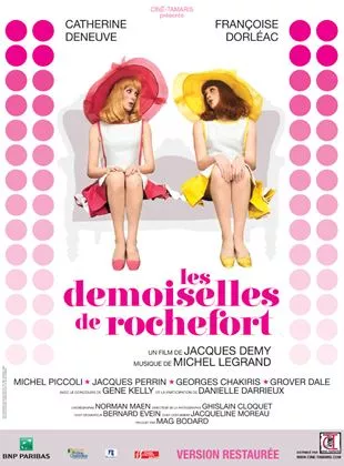 Affiche du film Les Demoiselles de Rochefort