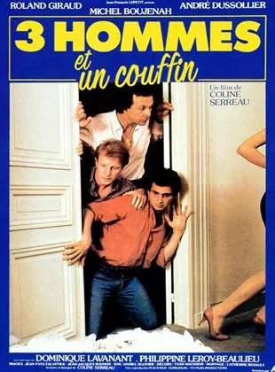 Affiche du film Trois hommes et un couffin