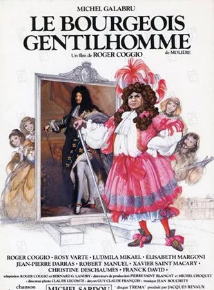 Affiche du film Le Bourgeois gentilhomme