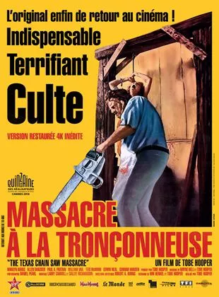Affiche du film Massacre à la tronçonneuse