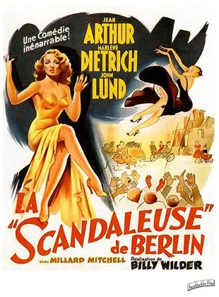 Affiche du film La Scandaleuse de Berlin