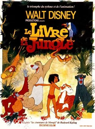 Affiche du film Le Livre de la jungle Affiche du film Le Livre de la jungle