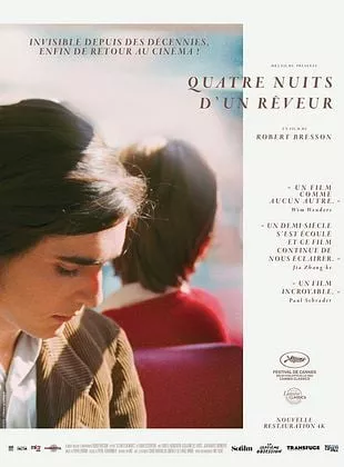 Affiche du film Quatre Nuits d'un rêveur