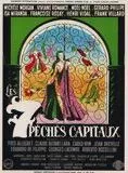 Affiche du film Les Sept Péchés capitaux