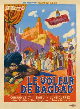 Affiche du film Le Voleur de Bagdad