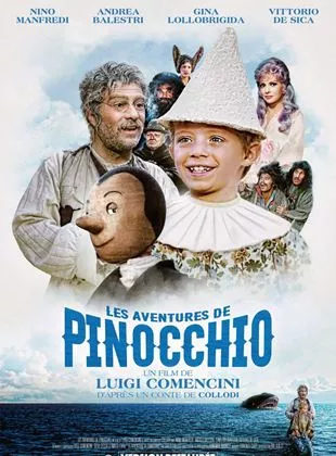Affiche du film Les Aventures de Pinocchio Affiche du film Les Aventures de Pinocchio