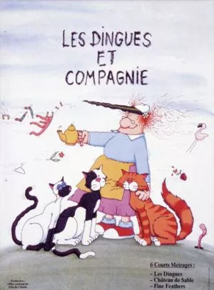 Affiche du film Les Dingues et compagnie - Court Métrage