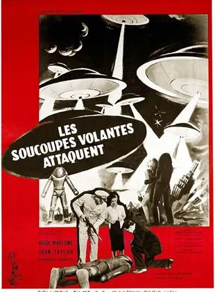 Affiche du film Les Soucoupes volantes attaquent