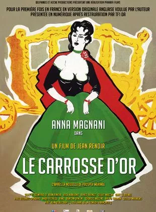 Affiche du film Le Carrosse d'or