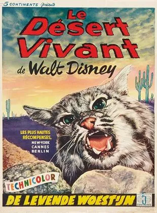 Affiche du film Le Désert vivant