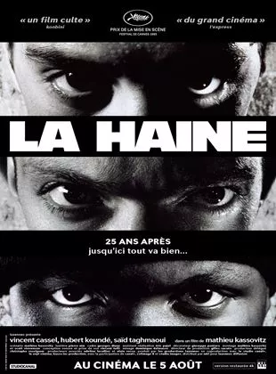 Affiche du film La haine