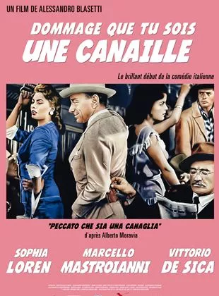 Affiche du film Dommage que tu sois une canaille