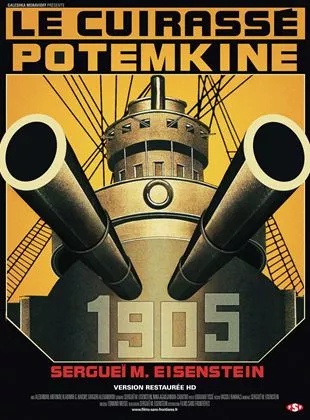 Affiche du film Le Cuirassé Potemkine