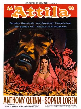 Affiche du film Attila, fléau de Dieu